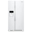 21 Cu. Ft. Side-By-Side Refrigerator Built-In and Standard in Monochromatic Stainless Steel | Fridge.com