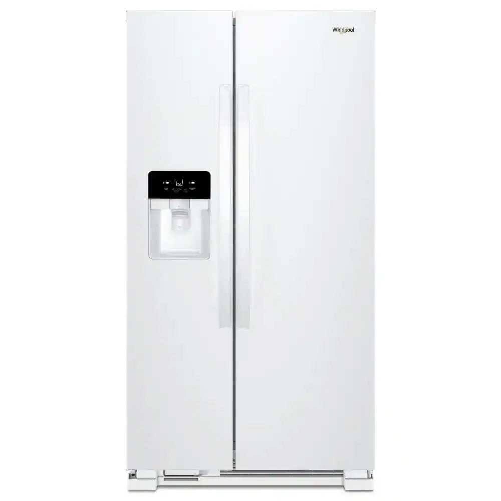 21 Cu. Ft. Side-By-Side Refrigerator Built-In and Standard in Monochromatic Stainless Steel | Fridge.com