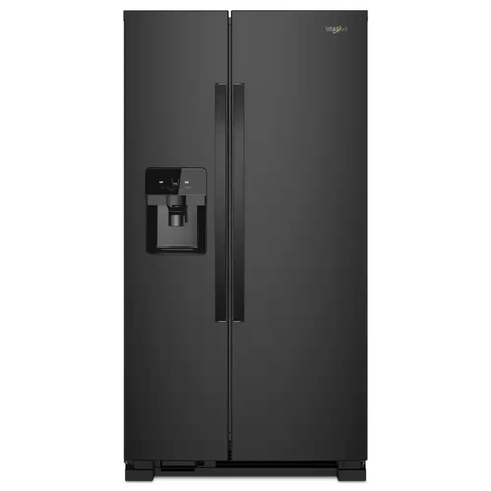 21 Cu. Ft. Side-By-Side Refrigerator Built-In and Standard in Monochromatic Stainless Steel | Fridge.com