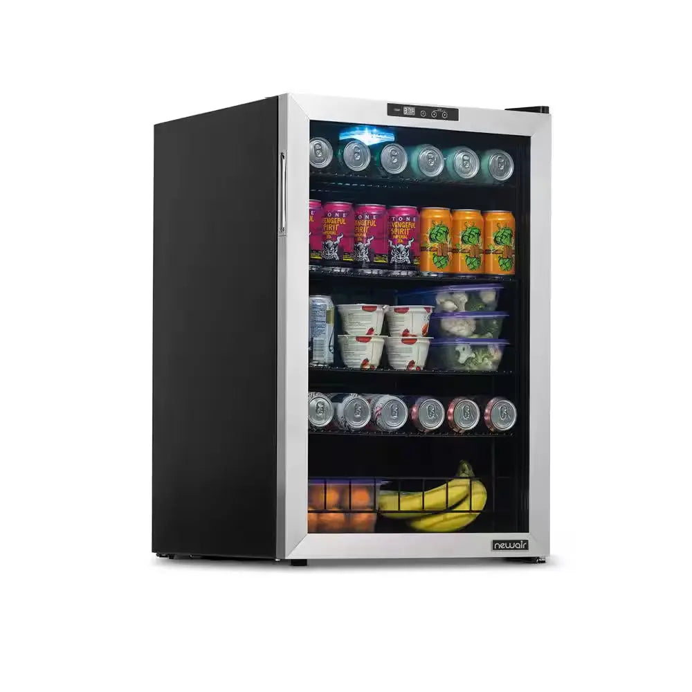 21 In. 160 Can Cooler Beverage Freestanding with Splitshelf and Precision Digital Thermostat | Fridge.com