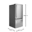 21.0 Cu. Ft. Bottom Freezer Refrigerator in Fingerprint Resistant Stainless Steel, Standard Depth ENERGY STAR | Fridge.com