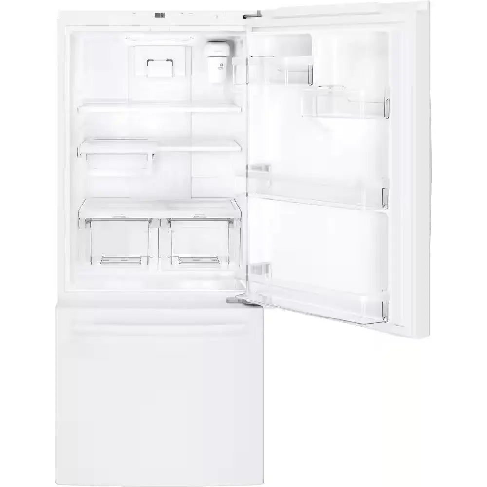 21.0 Cu. Ft. Bottom Freezer Refrigerator in White, ENERGY STAR | Fridge.com