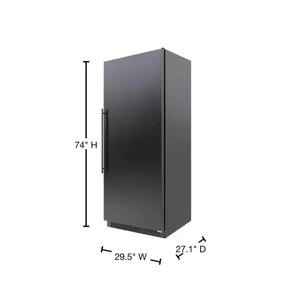 21.2 Cu. Ft. Freezerless Refrigerator in Black | Fridge.com