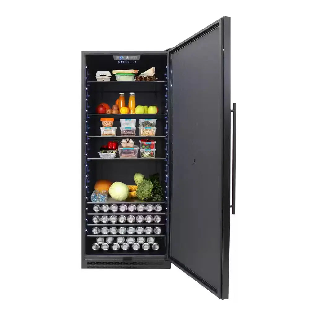 21.2 Cu. Ft. Freezerless Refrigerator in Black | Fridge.com