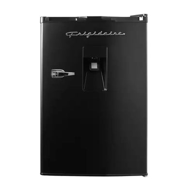 21.7 In. 4.5 Cu. Ft Retro Mini Refrigerator in Black with Built-In Water Dispenser | Fridge.com