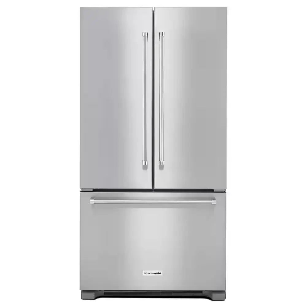 21.9 Cu. Ft. French Door Refrigerator in Stainless Steel, Counter Depth | Fridge.com