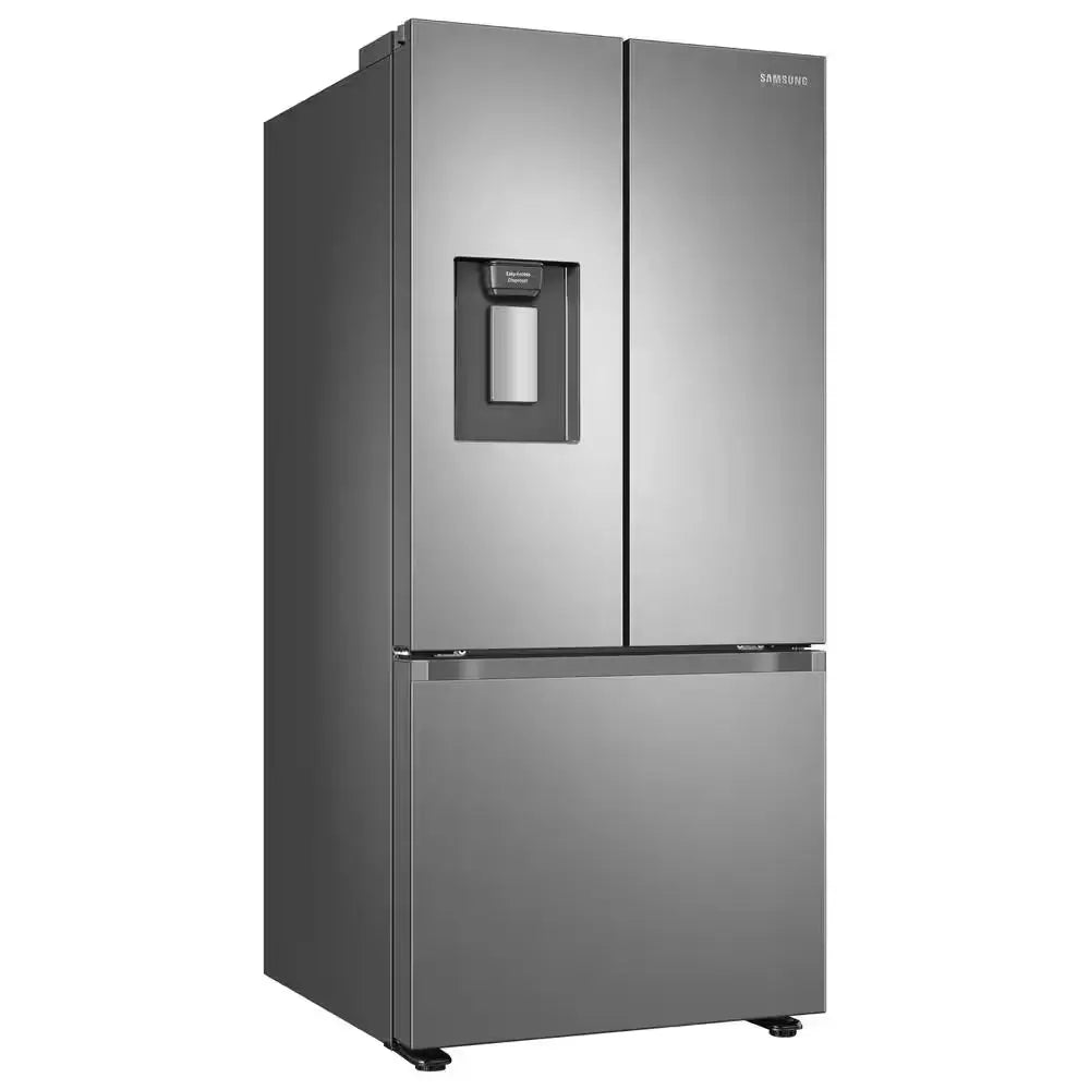 22 Cu. Ft. 3-Door French Door Smart Refrigerator with Water Dispenser in Fingerprint Resistant Stainless Steel | Fridge.com