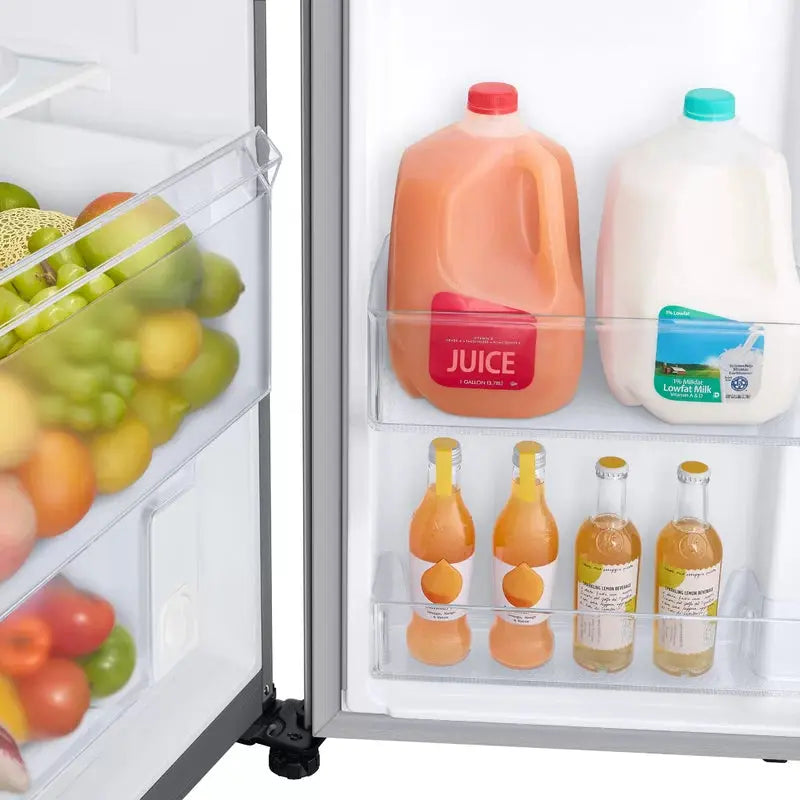 22 Cu. Ft. Counter Depth Side-By-Side Refrigerator with Touch Screen Family Hub | Fridge.com