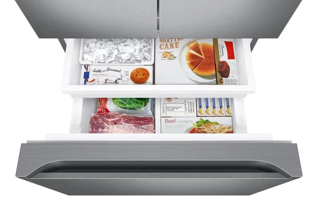 22 Cu. Ft. Smart 3-Door French Door Refrigerator with External Water Dispenser | Fridge.com