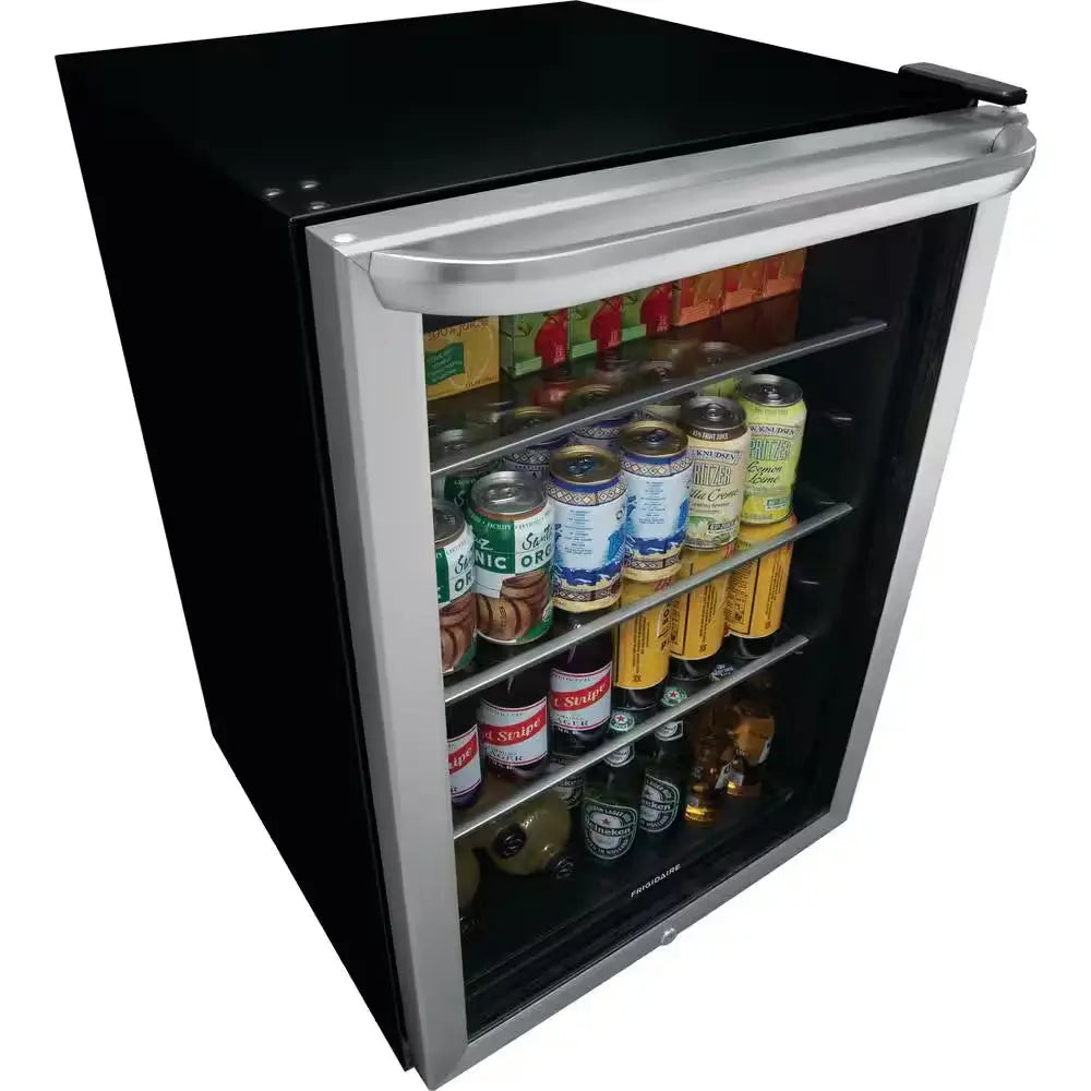 22 In. Single Zone 138-12 Oz Can Beverage Cooler in Stainless Steel | Fridge.com