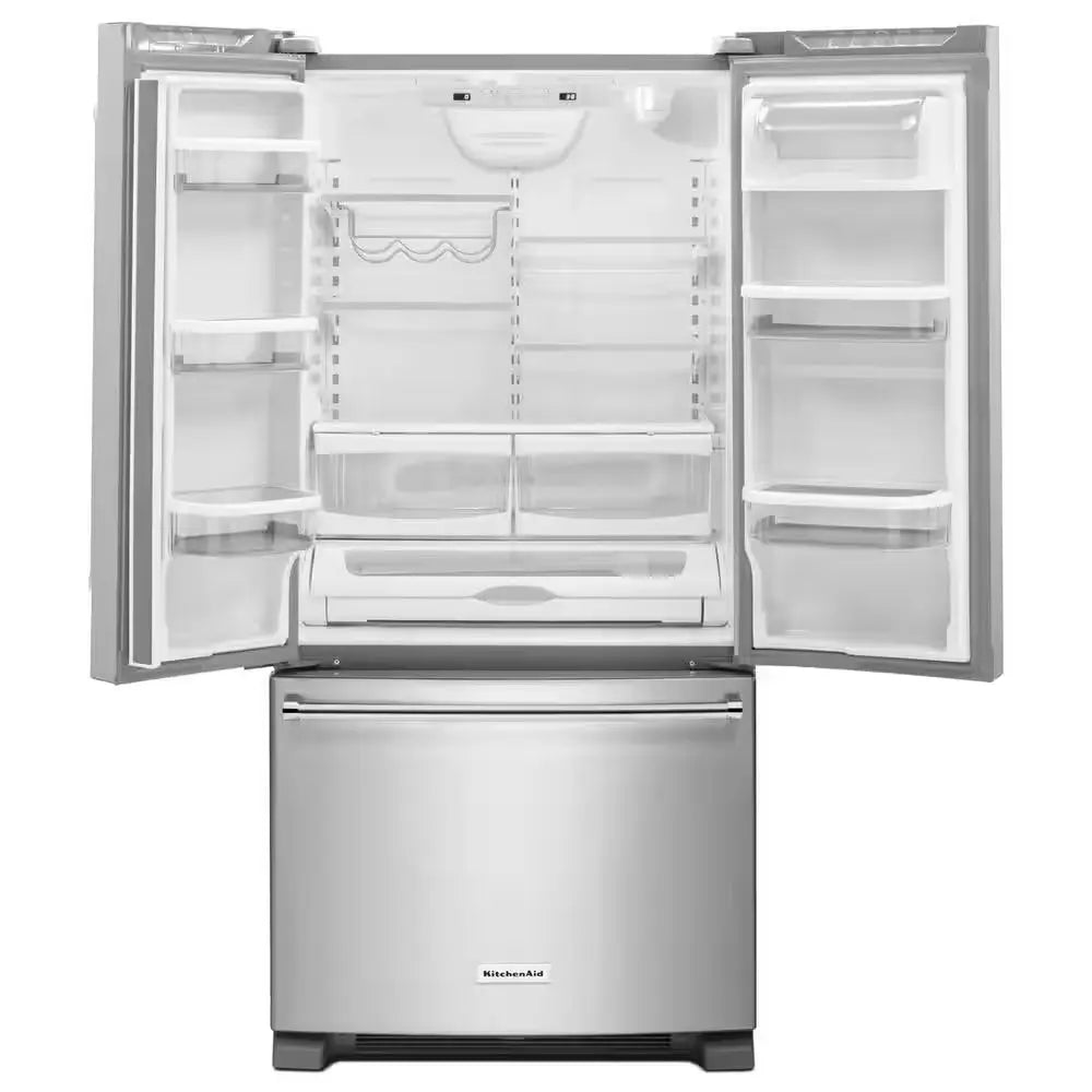 22.1 Cu. Ft. French Door Refrigerator in Stainless Steel with Interior Dispenser | Fridge.com