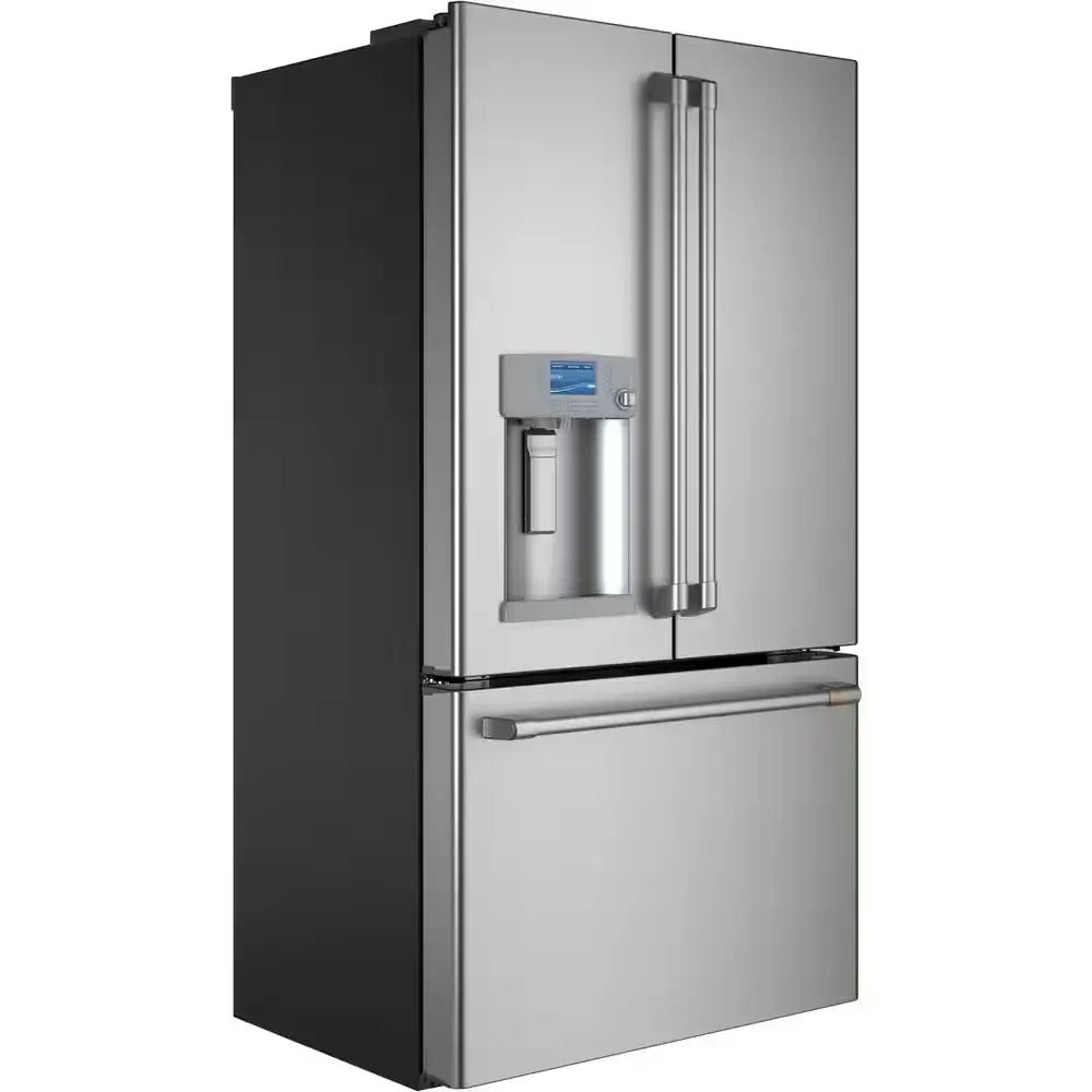 22.2 Cu. Ft. Smart French Door Refrigerator with Hot Water Dispenser in Stainless Steel, Counter Depth and ENERGY STAR | Fridge.com