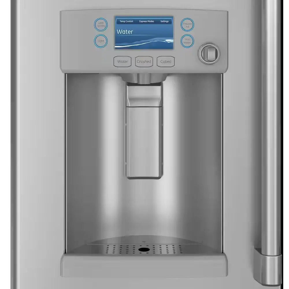 22.2 Cu. Ft. Smart French Door Refrigerator with Hot Water Dispenser in Stainless Steel, Counter Depth and ENERGY STAR | Fridge.com