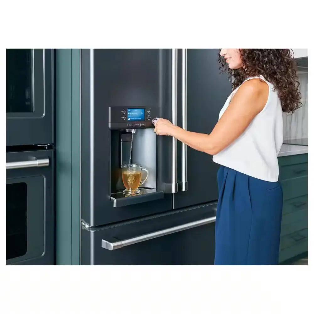 22.2 Cu. Ft. Smart French Door Refrigerator with Hot Water Dispenser in Stainless Steel, Counter Depth and ENERGY STAR | Fridge.com