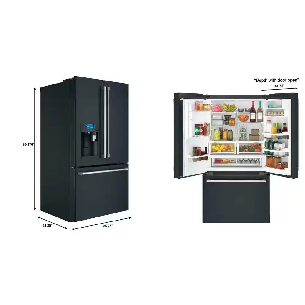 22.2 Cu. Ft. Smart French Door Refrigerator with Keurig K-Cup in Stainless Steel, Counter Depth ENERGY STAR | Fridge.com