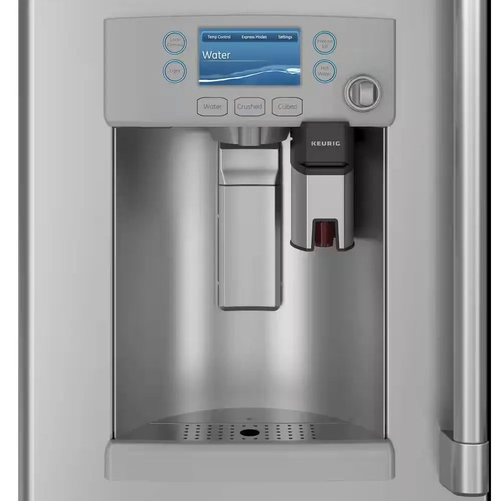 22.2 Cu. Ft. Smart French Door Refrigerator with Keurig K-Cup in Stainless Steel, Counter Depth ENERGY STAR | Fridge.com