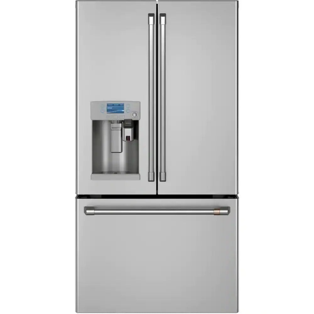 22.2 Cu. Ft. Smart French Door Refrigerator with Keurig K-Cup in Stainless Steel, Counter Depth ENERGY STAR | Fridge.com