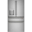 22.3 Cu. Ft. Smart Four-Door French Door Refrigerator in Stainless Steel, Counter Depth | Fridge.com