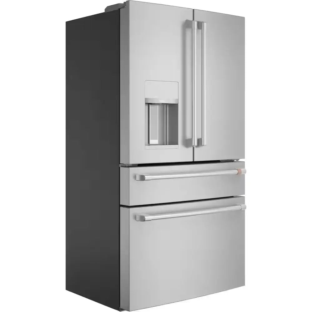 22.3 Cu. Ft. Smart Four-Door French Door Refrigerator in Stainless Steel, Counter Depth | Fridge.com