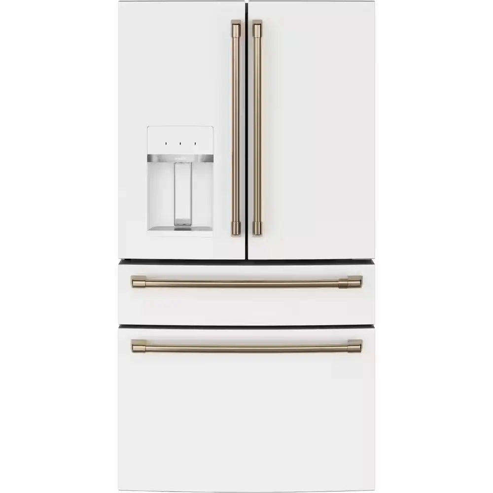 22.3 Cu. Ft. Smart Four-Door French Door Refrigerator in Stainless Steel, Counter Depth | Fridge.com