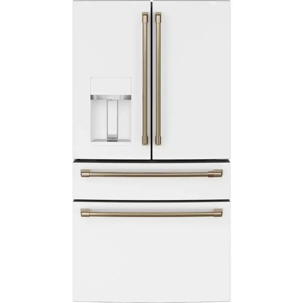 22.3 Cu. Ft. Smart Four-Door French Door Refrigerator in Stainless Steel, Counter Depth | Fridge.com