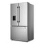 22.4 Cu. Ft. 3-Door French Door Refrigerator with Water Dispenser and Ice Maker in Stainless Steel, Counter Depth | Fridge.com