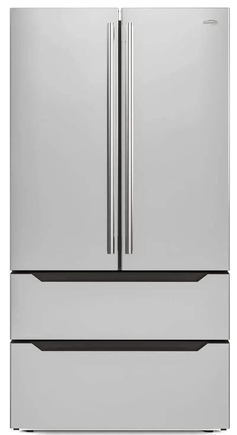 22.5 Cu. Ft. 4 Door French Refrigerator in Stainless Steel | Fridge.com