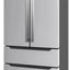 22.5 Cu. Ft. 4 Door French Refrigerator in Stainless Steel | Fridge.com