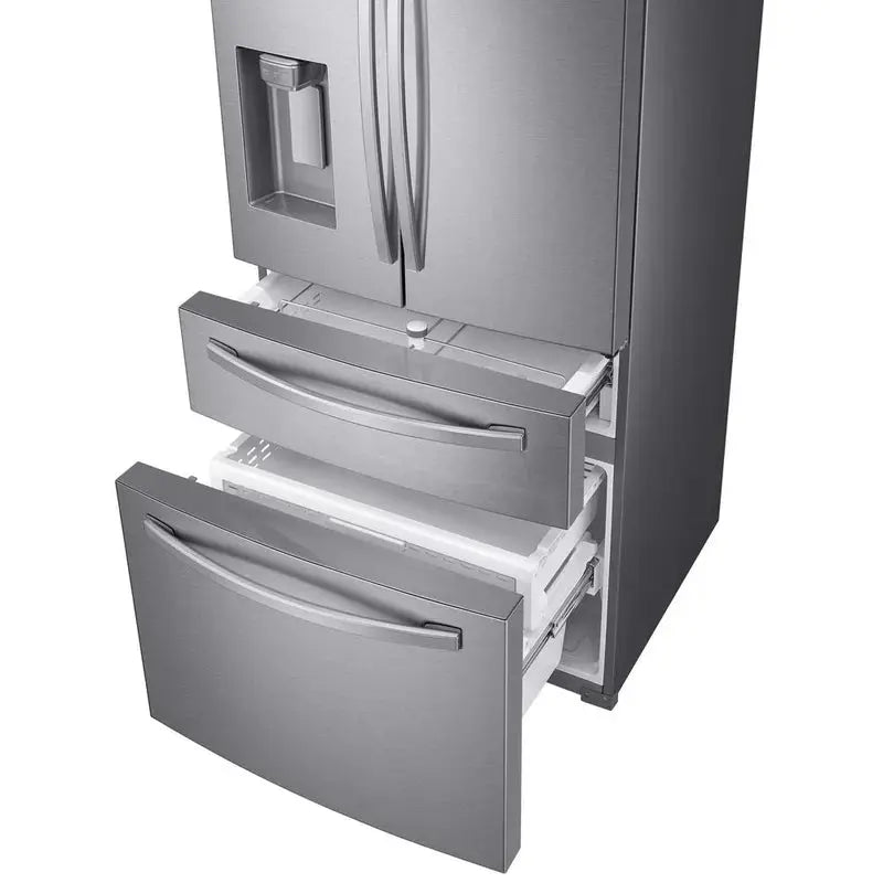 23 Cu. Ft. Counter Depth 4-Door French Door Refrigerator with Flexzone™ Drawer | Fridge.com