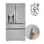 23 Cu. Ft. Door-In-Door 4-Door French Door Refrigerator, Dual and Craft Ice in Printproof Stainless Steel, Counter Depth | Fridge.com