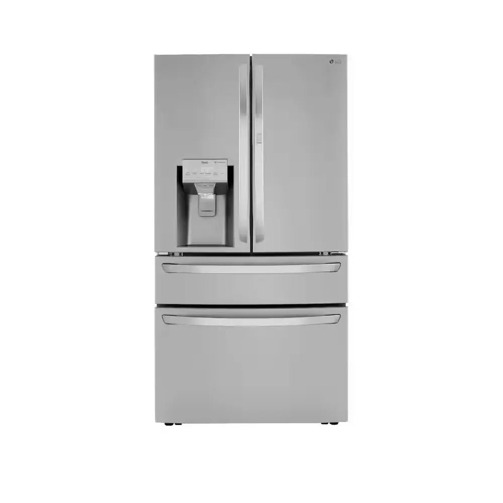 23 Cu. Ft. Door-In-Door 4-Door French Door Refrigerator, Dual and Craft Ice in Printproof Stainless Steel, Counter Depth | Fridge.com