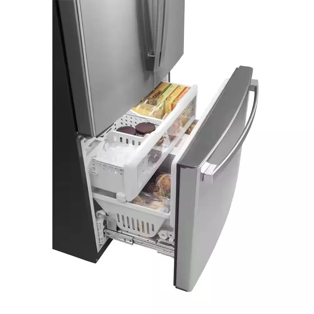 23.1 Cu. Ft. French Door Refrigerator in Fingerprint Resistant Stainless Steel, Counter Depth and ENERGY STAR | Fridge.com