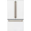 23.1 Cu. Ft. Smart French Door Refrigerator in Matte White, Counter Depth and ENERGY STAR | Fridge.com