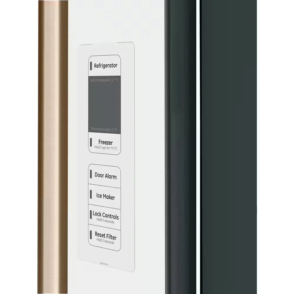 23.1 Cu. Ft. Smart French Door Refrigerator in Matte White, Counter Depth and ENERGY STAR | Fridge.com