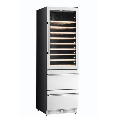 23.5 In. 108-Bottles Wine and 100 Cans Wine and Beverage Cooler | Fridge.com