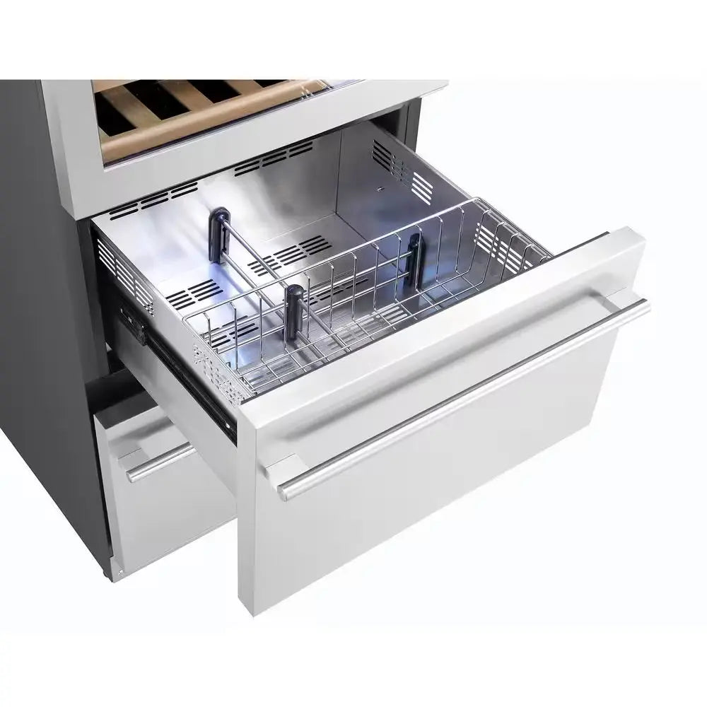 23.5 In. 108-Bottles Wine and 100 Cans Wine and Beverage Cooler | Fridge.com