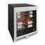 23.5 In. 41-Bottle Left Hinge Single Zone Beverage and Wine Cooler in Stainless Steel | Fridge.com