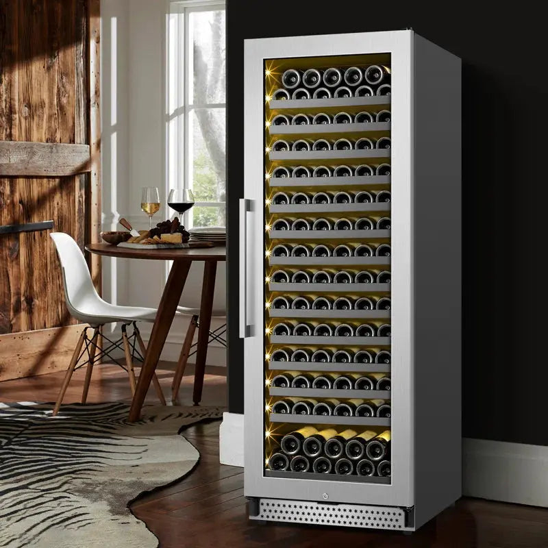 23.5" 154 Bottle Built-In or Freestanding Single Zone Wine Refrigerator | Fridge.com