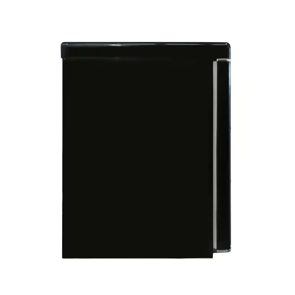 23.62 In. 3.2 Cu. Ft. 110V Frost Free Retro Mini Upright Freezer Convertible Refrigerator in Black | Fridge.com