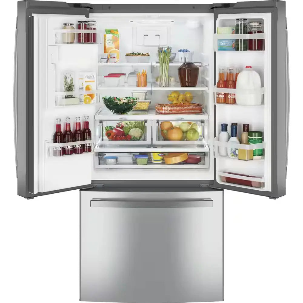 23.7 Cu. Ft. French Door Refrigerator in Fingerprint Resistant Stainless, Standard Depth ENERGY STAR | Fridge.com