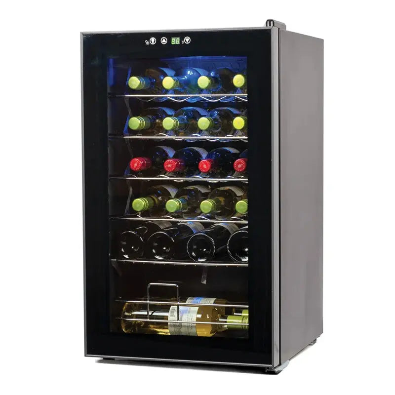 24 Bottle Single Zone Freestanding Wine Refrigerator | Fridge.com