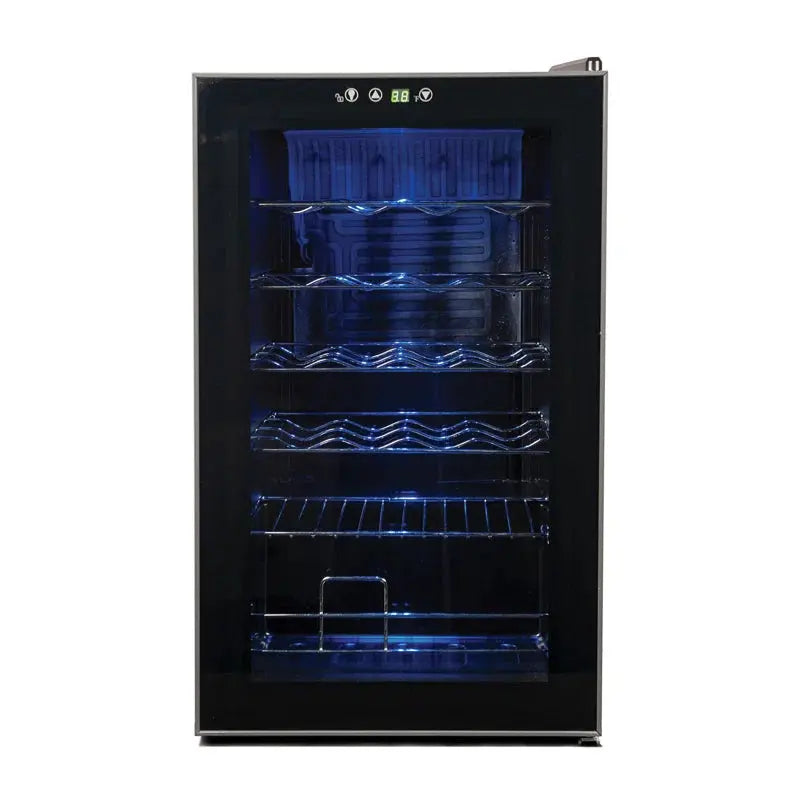 24 Bottle Single Zone Freestanding Wine Refrigerator | Fridge.com