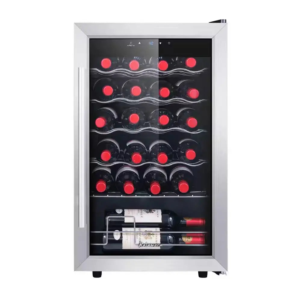 24 Bottle Single Zone Wine Cooler Small Wine Fridge | Fridge.com