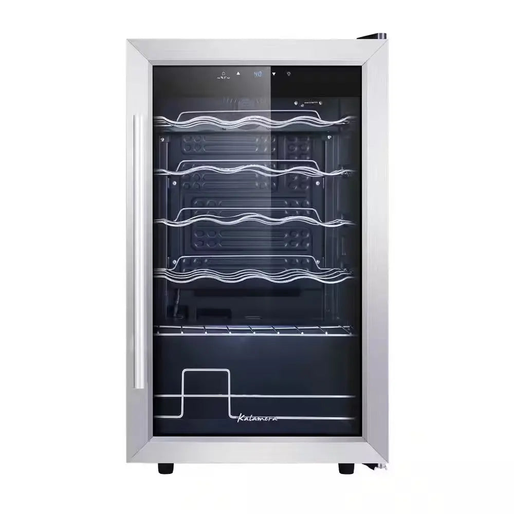 24 Bottle Single Zone Wine Cooler Small Wine Fridge | Fridge.com