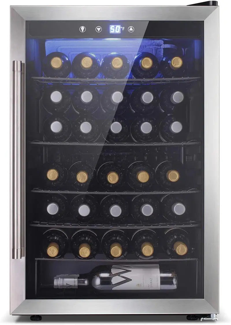 24 Bottle and 145 Can Single Zone Freestanding Wine and Beverage Refrigerator | Fridge.com