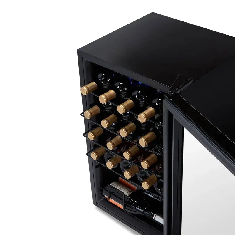 24 Bottle and 24 Can Single Zone Freestanding Wine Refrigerator | Fridge.com