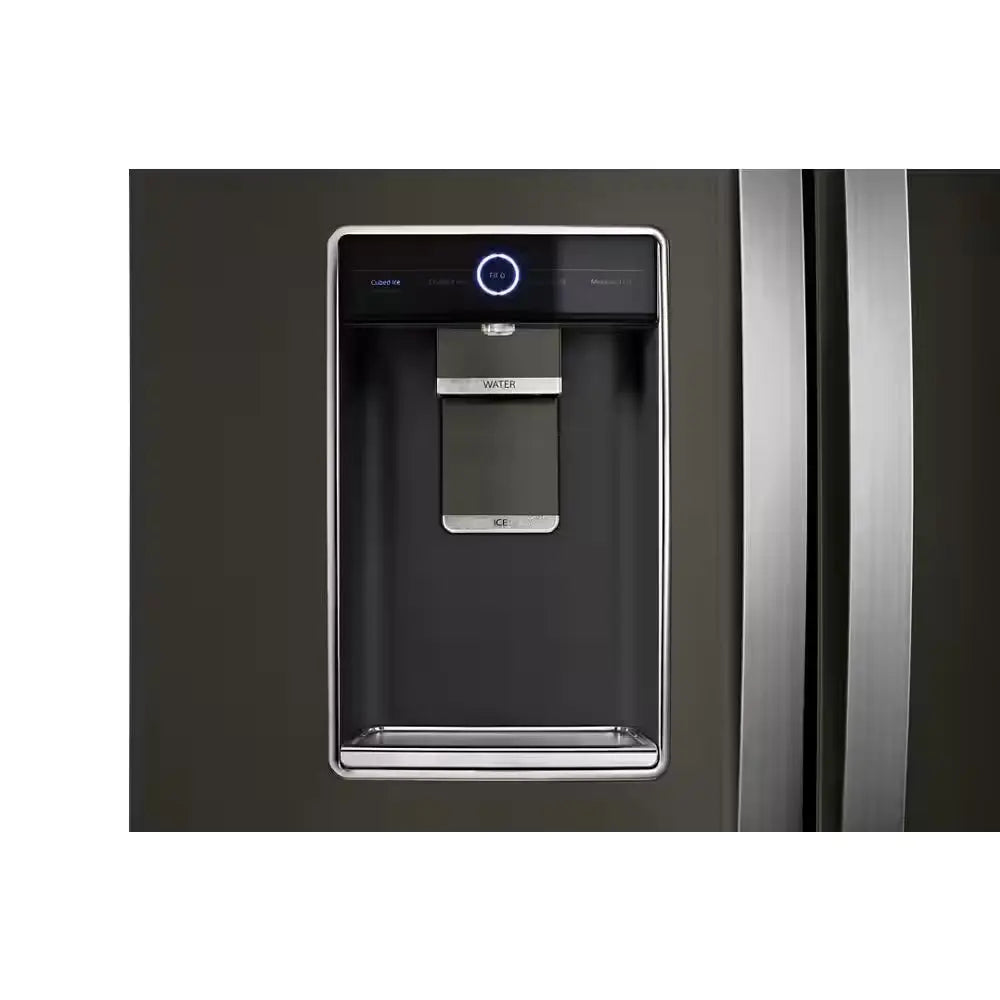 24 Cu. Ft. French Door Refrigerator in Black Stainless, Counter Depth | Fridge.com