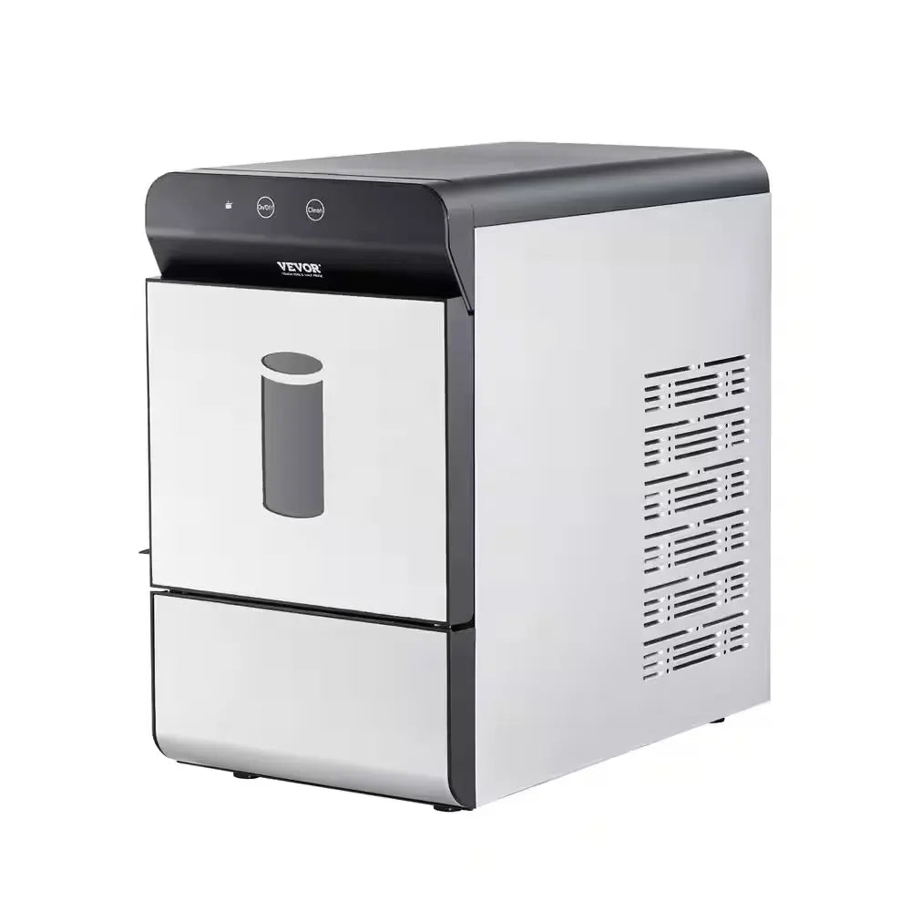 Countertop Ice Maker 9.5 In. 37 Lbs. /24 H Auto Self-Cleaning Portable Ice Maker 2 Ways Water Refill Ice Machine, Black | Fridge.com