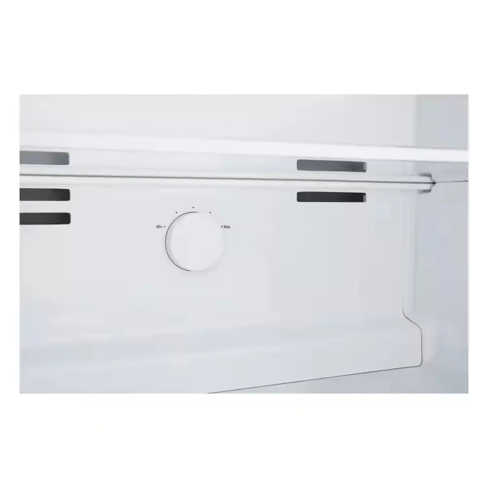 24 In. 11 Cu. Ft. Top Mount Freezer Refrigerator in Stainless Steel Look | Fridge.com