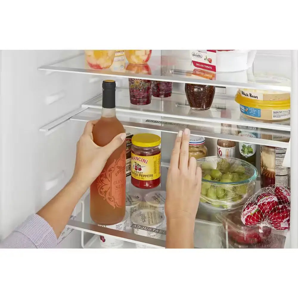 24 In. 12.7 Cu. Ft. Garage Ready Bottom Freezer Refrigerator in Fingerprint Resistant Stainless | Fridge.com